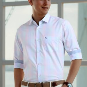 Men's Regular Fit White Formal Shirt