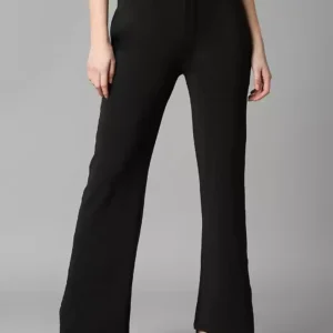 omen's Black Formal Pants
